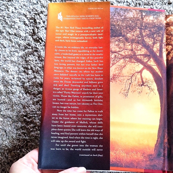 2 Hardcover Nora Roberts Chronicles of the One Series #1 & #2 - Picture 9 of 9